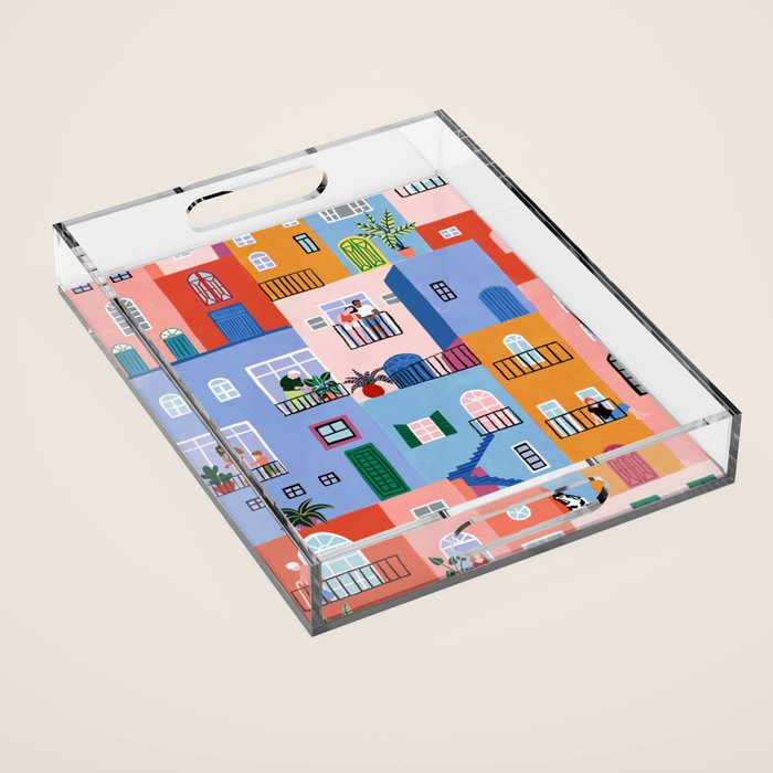Home together -02 Acrylic Tray Gallery Image 1