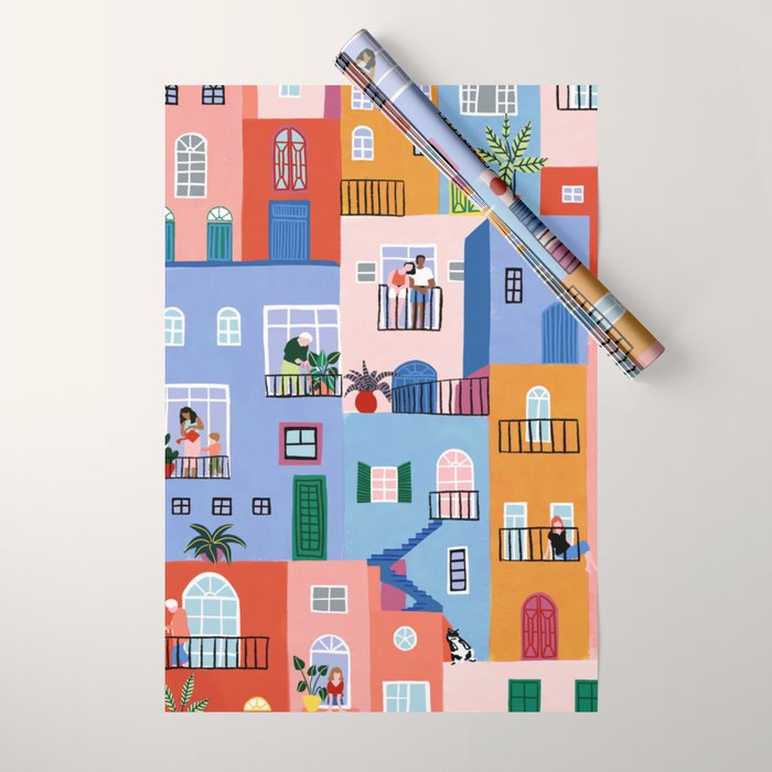 Home together -02 Wrapping Paper Gallery Image 1