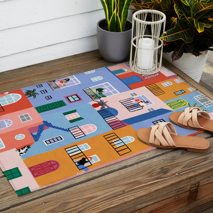 Home together -02 Outdoor Rug Gallery Image 2