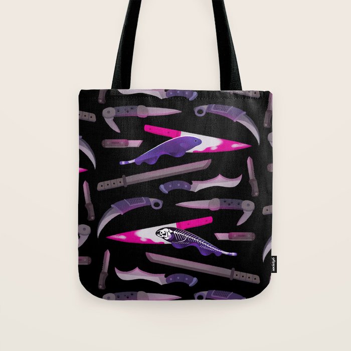 Ghost Knife fish Tote Bag Gallery Image 1