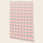 Colorful retro coffee cup art pattern Wallpaper Gallery Image 2