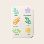 Pride,  Authenticity,  Joy Bath Mat Gallery Image 1