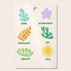 Pride,  Authenticity,  Joy Cutting Board Gallery Image 1