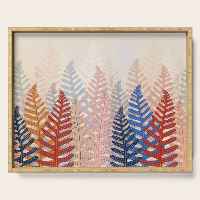 Flower market Germany Serving Tray Gallery Image 1