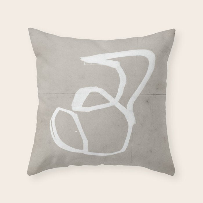 Ambient one Throw Pillow Gallery Image 1