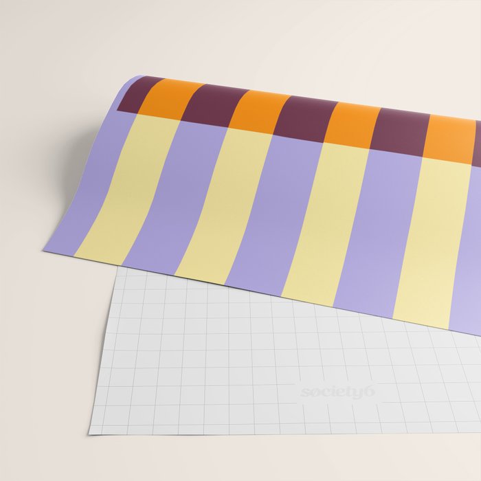 Optical Illusion Stripe Art Wrapping Paper Gallery Image 2