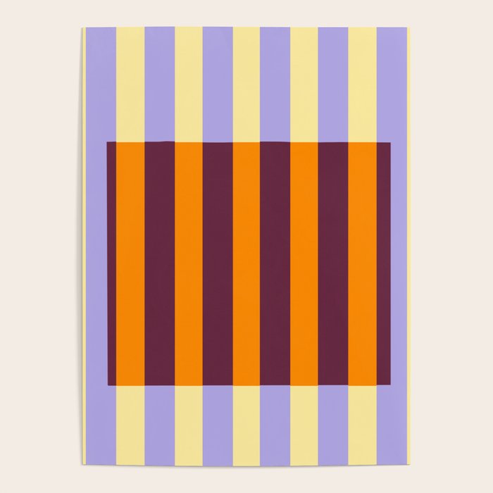 Optical Illusion Stripe Art Poster Gallery Image 4