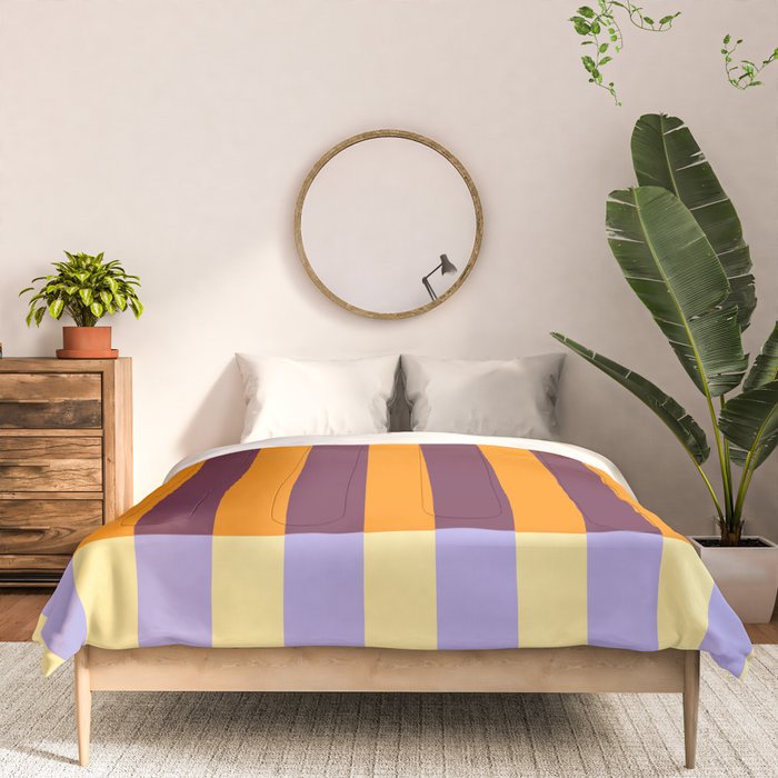 Optical Illusion Stripe Art Comforter Gallery Image 3