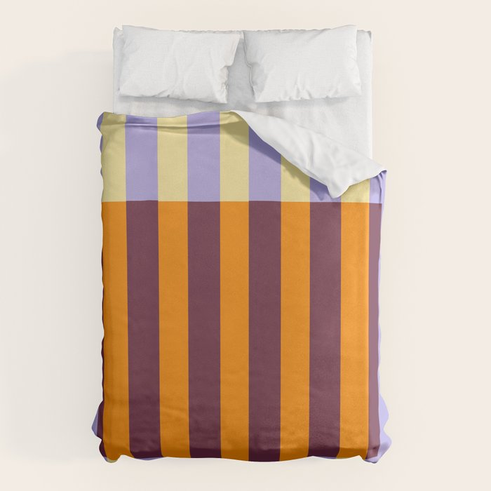 Optical Illusion Stripe Art Duvet Cover Gallery Image 6