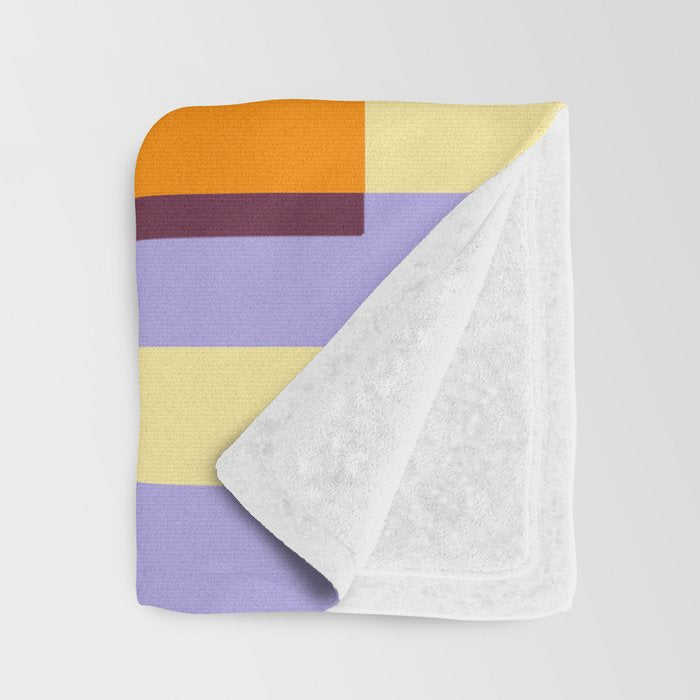 Optical Illusion Stripe Art Throw Blanket Gallery Image 3