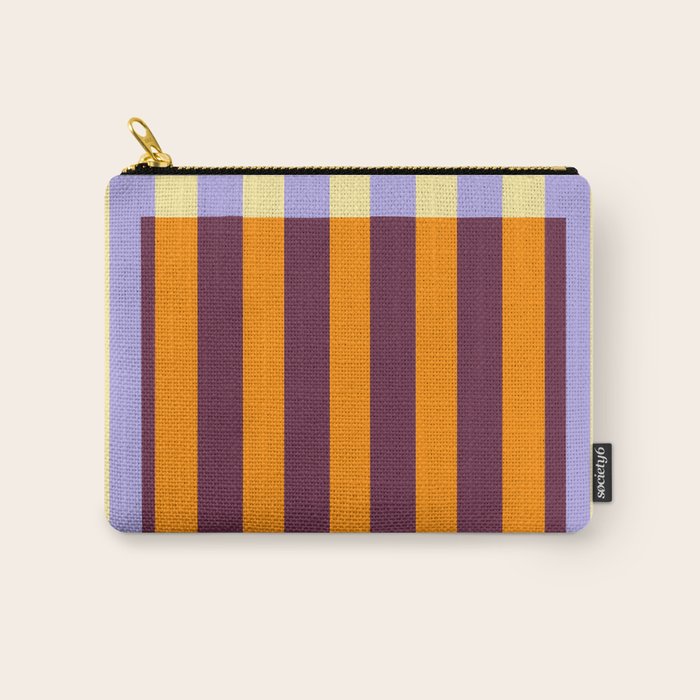 Optical Illusion Stripe Art Carry All Pouch Gallery Image 1