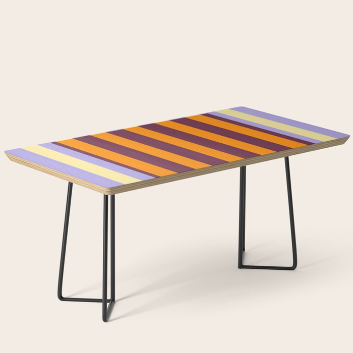 Optical Illusion Stripe Art Coffee Table Gallery Image 1