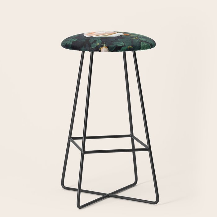 Dark Garden Stool Gallery Image 1