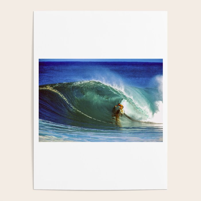 Tom Curren, surfing on the North Shore Poster Gallery Image 4