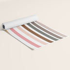 Whimsical Rainbow in Earthy Colors Yoga Mat Gallery Image 2