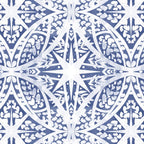Leaves indigo fantasy tiled 4 Coffee Mug Gallery Image 2