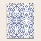 Leaves indigo fantasy tiled 4 Notebook Gallery Image 4