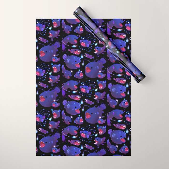 Seadevil Wrapping Paper Gallery Image 1