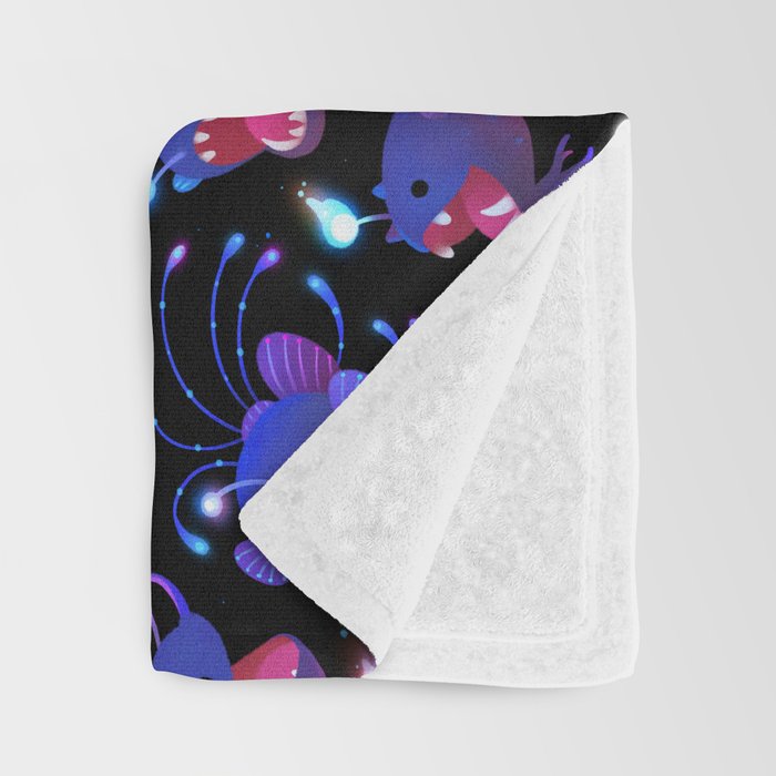 Seadevil Throw Blanket Gallery Image 3