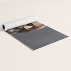 Frederick Douglass, African American Civil Rights Pioneer portrait painting Yoga Mat Gallery Image 2