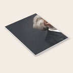 Frederick Douglass, African American Civil Rights Pioneer portrait painting Notebook Gallery Image 3