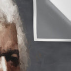 Frederick Douglass, African American Civil Rights Pioneer portrait painting Wall Tapestry Gallery Image 3
