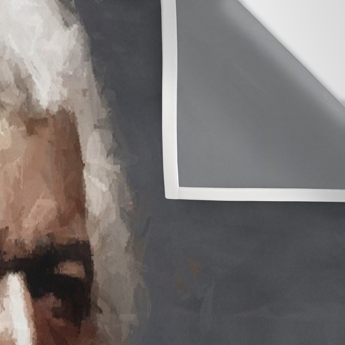 Frederick Douglass, African American Civil Rights Pioneer portrait painting Wall Tapestry Gallery Image 3