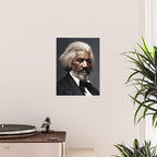 Frederick Douglass, African American Civil Rights Pioneer portrait painting Poster Gallery Image 2