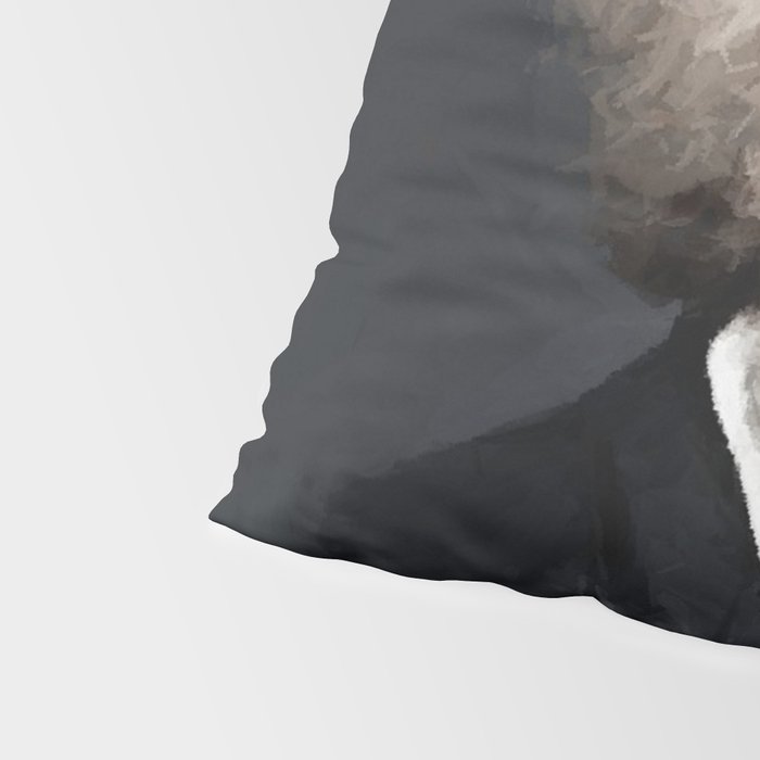 Frederick Douglass, African American Civil Rights Pioneer portrait painting Pillow Sham Gallery Image 4