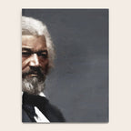 Frederick Douglass, African American Civil Rights Pioneer portrait painting Notebook Gallery Image 4