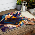 Mountains original Outdoor Rug Gallery Image 2