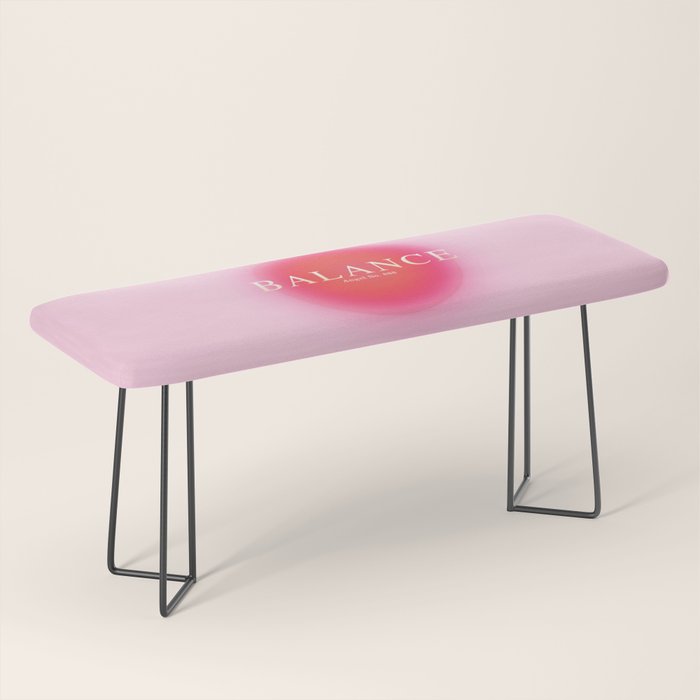 Gradient Angel Numbers: Angel Number 888 - Balance (Pink Palette) Bench Gallery Image 1