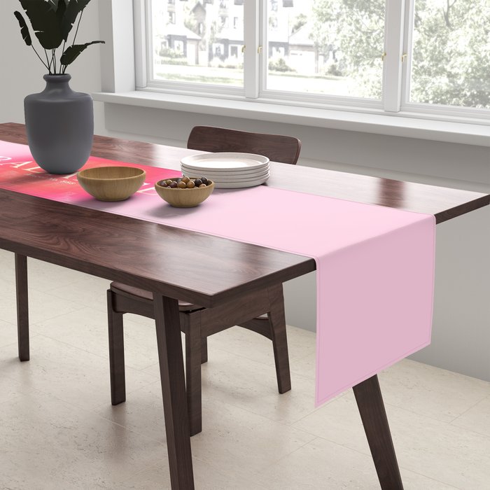 Gradient Angel Numbers: Angel Number 888 - Balance (Pink Palette) Table Runner Gallery Image 2