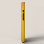 Geometric Triangles XI Retro Orange iPhone Case Gallery Image 2