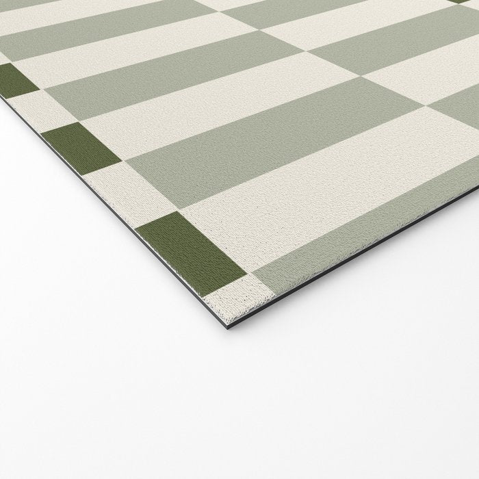 TILES II (Pistachio) Welcome Mat Gallery Image 2