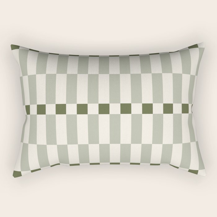 TILES II (Pistachio) Rectangular Pillow Gallery Image 2