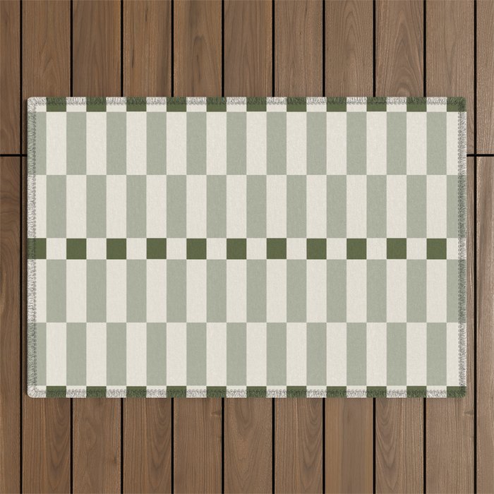TILES II (Pistachio) Outdoor Rug Gallery Image 1