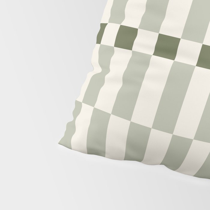 TILES II (Pistachio) Pillow Sham Gallery Image 4