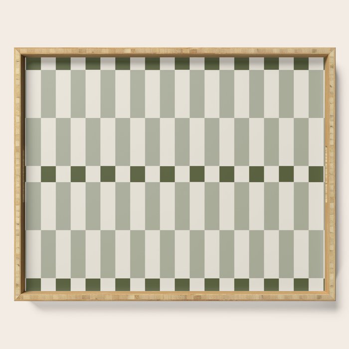 TILES II (Pistachio) Serving Tray Gallery Image 1