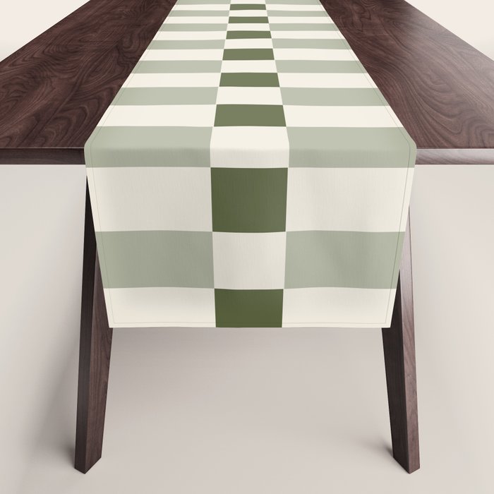 TILES II (Pistachio) Table Runner Gallery Image 1