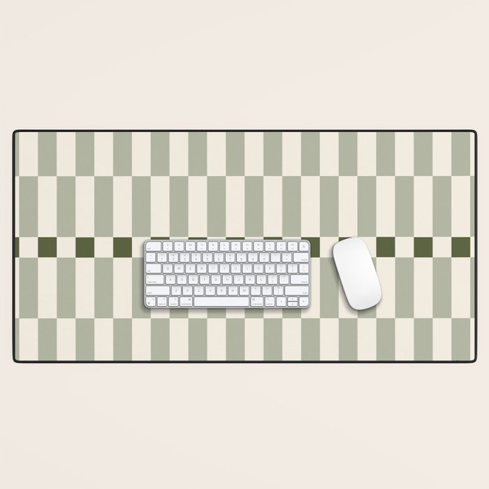 TILES II (Pistachio) Desk Mat Gallery Image 1