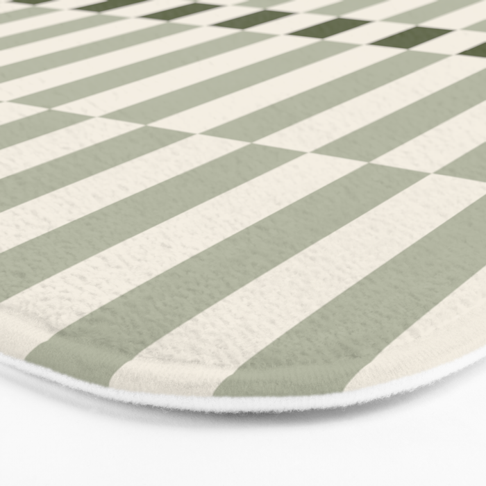 TILES II (Pistachio) Bath Mat Gallery Image 3