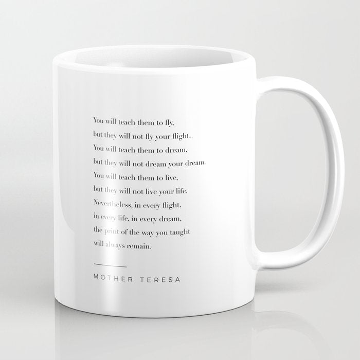 Mother Teresa Quote Coffee Mug Gallery Image 1