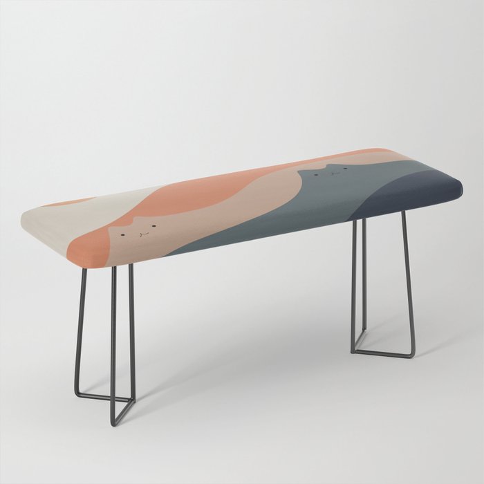Cat Landscape 90 Bench Gallery Image 1