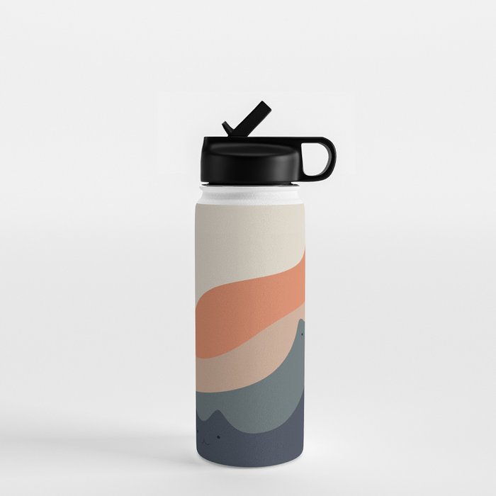 Cat Landscape 90 Water Bottle Gallery Image 1