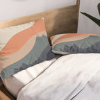 Cat Landscape 90 Pillow Sham Gallery Image 2