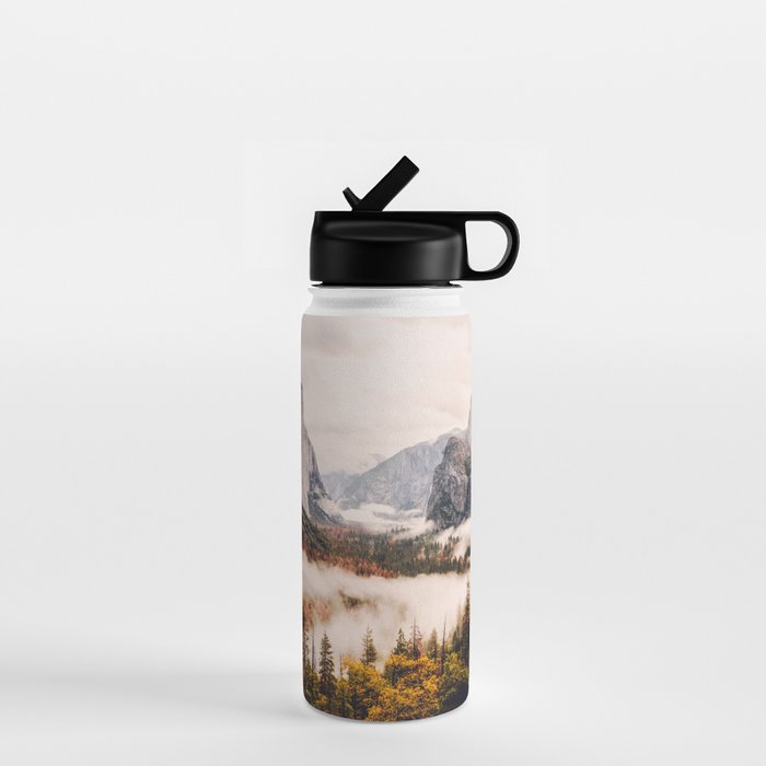 Amazing Yosemite California Forest Waterfall Canyon Water Bottle Gallery Image 1