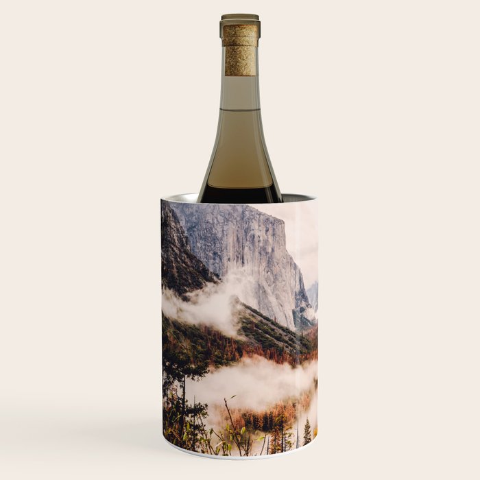 Amazing Yosemite California Forest Waterfall Canyon Wine Chiller Gallery Image 2