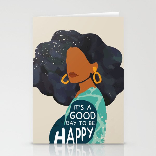 Be Happy Stationery Card Gallery Image 1