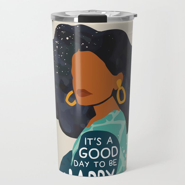 Be Happy Travel Mug Gallery Image 1